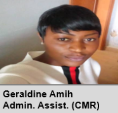 Geraldine Amih, Admin Assist